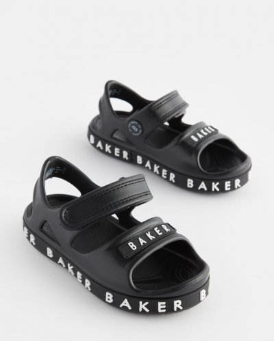 Moritz Logo Strappy Rubber Sandals