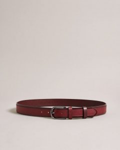 Nightts Caviar Emboss Leather Belt