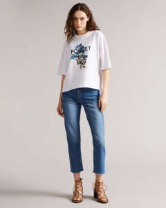 Tomia Forget Me Not Graphic Tee