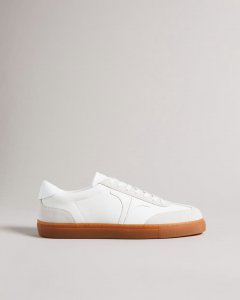 Robbert Retro Suede Leather Mix Trainers