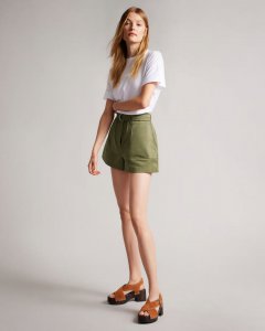 Ronniie D Ring Belted Shorts