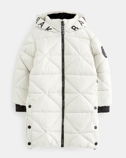Bennua Longline Quilted Coat - Click Image to Close
