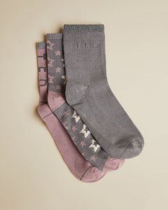 Primmm Lurex socks three pack