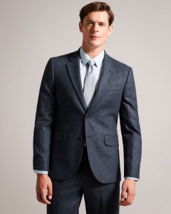 Arthurj Slim Wool And Cashmere Suit Jacket