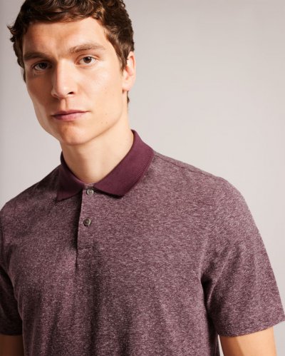 Finan Marled Regular Fit Polo Shirt