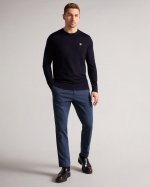 Cardiff Merino Wool Crew Neck Jumper