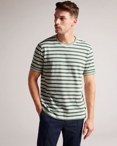 Vadell Short Sleeve Regular Fit Striped T-Shirt