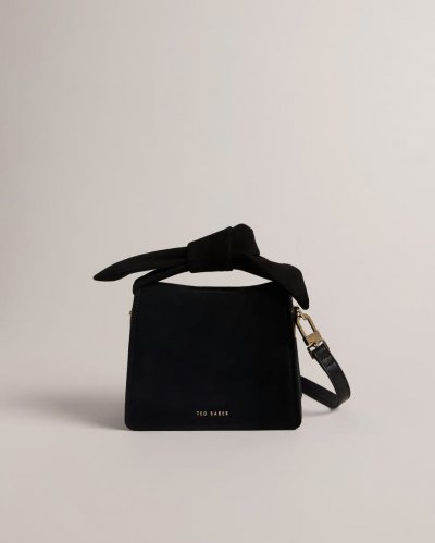 Niyah Soft Knot Bow Mini Crossbody Bag