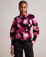 Marsiia Jacquard Floral Jumper