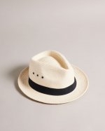 Aydinn Mens Straw Trilby