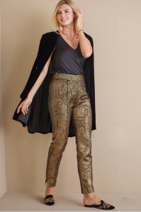 Nevina Jacquard Trouser