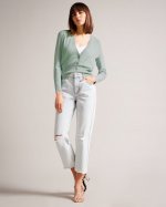 Joslina Pointelle Knit Cardigan