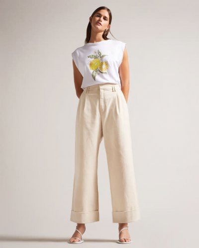 Steviey Wide Leg Tailored Trousers