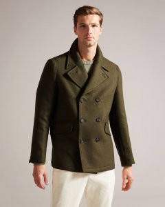 Charco Short Wool Peacoat