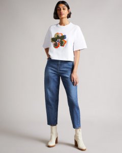 Oliwia Barrel Leg Jeans