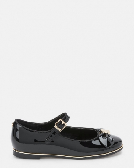 Seylah Bow Detail Mary Jane Shoes - Click Image to Close