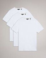 Workin Three Pack Of Short Sleeve T-Shirts