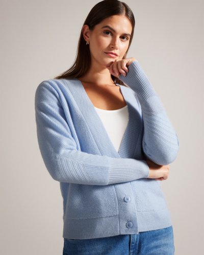 Marilo Relaxed Cashmere Knit Cardigan