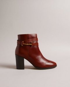 Anisea T Hinge Leather Ankle Boots