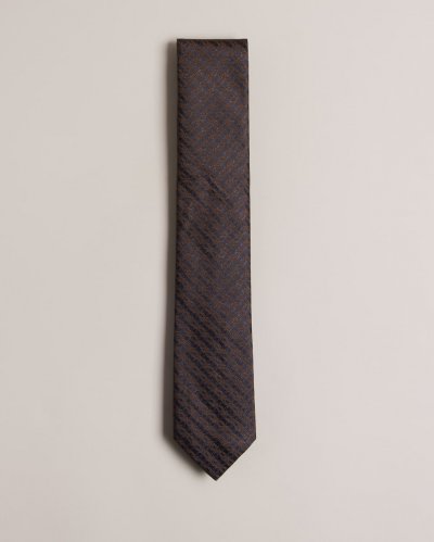 Troilus Rope Chain Jacquard Silk Tie