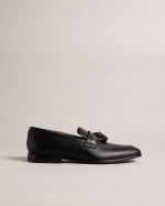 Ainsly Leather Loafers With Branded Hardware