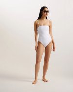 Adyann Embroidered Bandeau Swimsuit