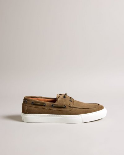 Euens Suede Boat Shoes