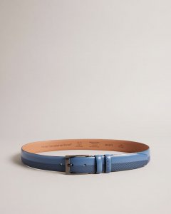 Harvii Etched Leather Belt