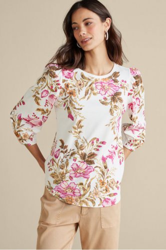 Lesley Printed Top