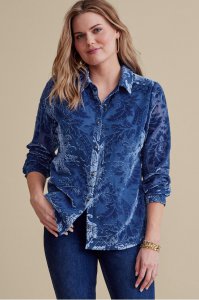 Floreat Velvet Shirt