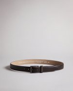 Lizwiz Leather Keeper Plate Belt