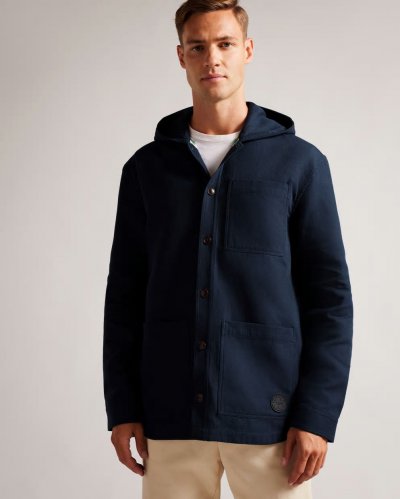 Degree Long Sleeve Hooded Overshirt