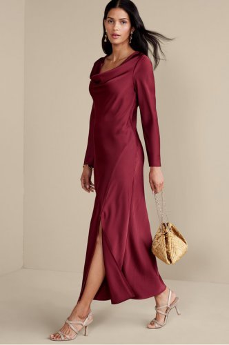 Solange Satin Dress