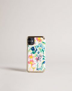 Telba Sketchy Magnolia iPhone 11 Mirror Case