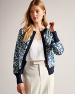 Brieli Woven Front Cardigan