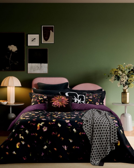 Sorali Petal Print Super King Duvet Cover Set - Click Image to Close