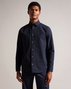 Mourne Long Sleeve House Check Overshirt