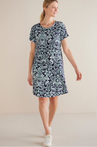 Fina French Terry Short Dress