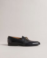 Romulos Leather Snaffle Loafers