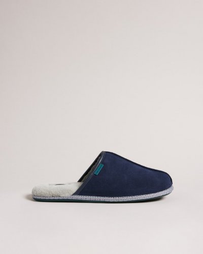 Petterr Suede Mule Slippers