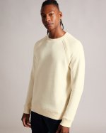 Devote Long Sleeve Raglan Detail Sweatshirt