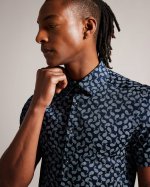 Bosston Short Sleeve Paisley Shirt