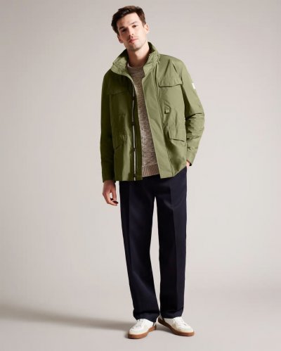 Garceea Field Jacket With Zip Away Hood