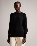 Mariny Raglan Jumper With Stitch Insert