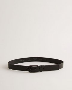 Linded Embossed Leather Belt