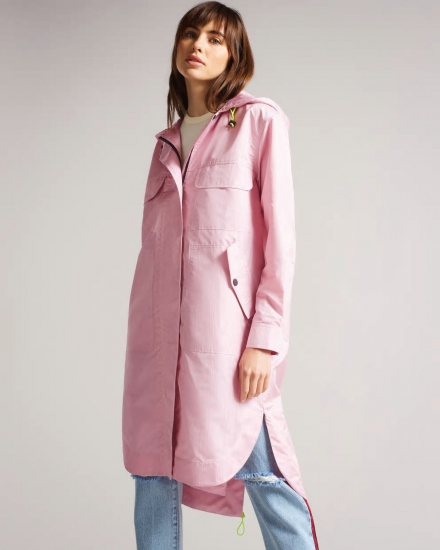 Granta Oversized Longline Raincoat - Click Image to Close