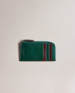 Nanns Colour Block Zip Around Card Holder