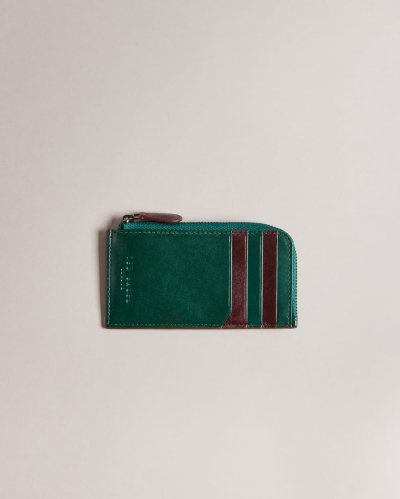 Nanns Colour Block Zip Around Card Holder