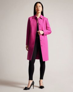 Isolde Belted Midi Trench Coat