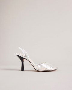 Larlar Slingback Diamante Heels